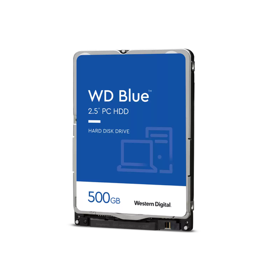 WD Blue Disco duro 500GB 2,5" 5400rpm 7mm