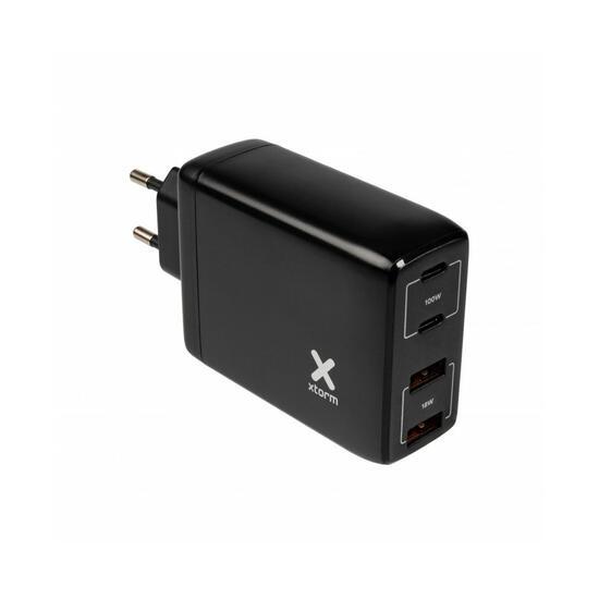 Xtorm XA140 Cargador pared GaN 4 en 1 USB-C PD 100W