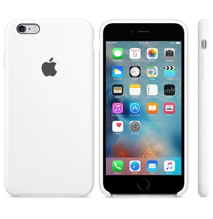 Comprar Apple Funda iPhone 6 Plus Silicone Blanco | Macnificos