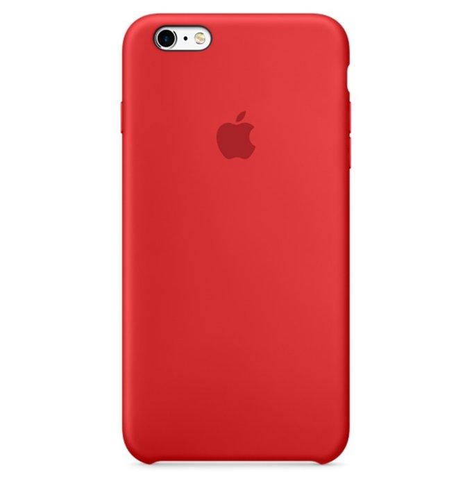 Apple Funda iPhone 6 Plus/6s Silicone Rojo | Macnificos