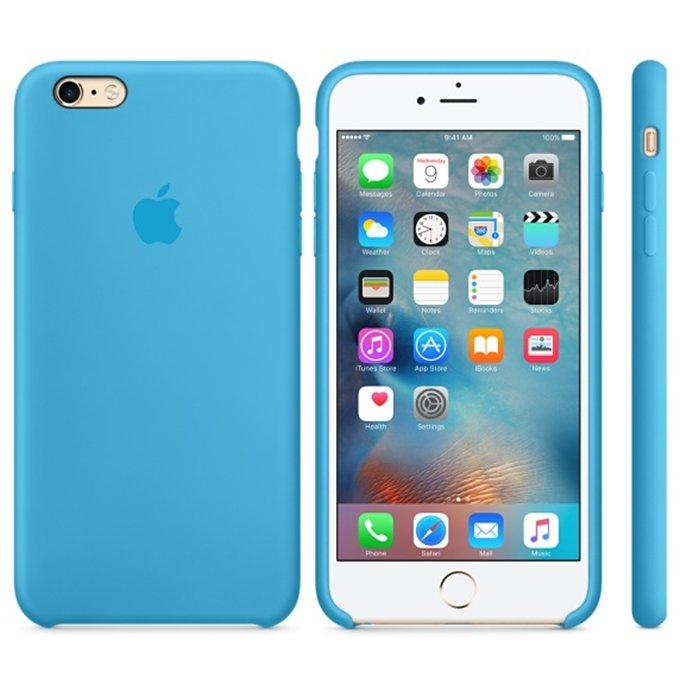 estático Inmundo apertura Comprar Apple Funda iPhone 6 Plus/6s Plus Silicone Case Azul | Macnificos