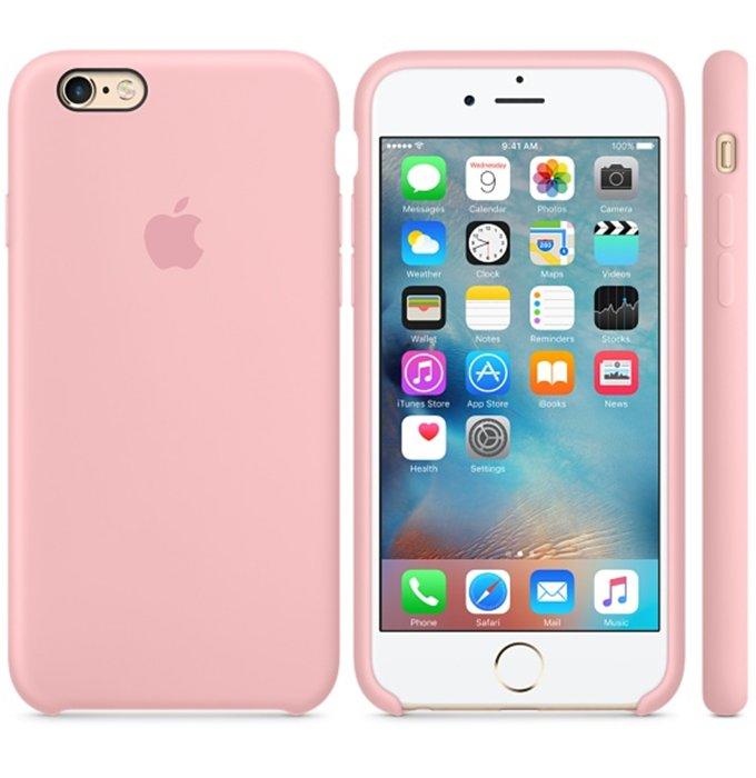 Comprar Apple Funda Silicone Case iPhone 6/6s Rosa Claro