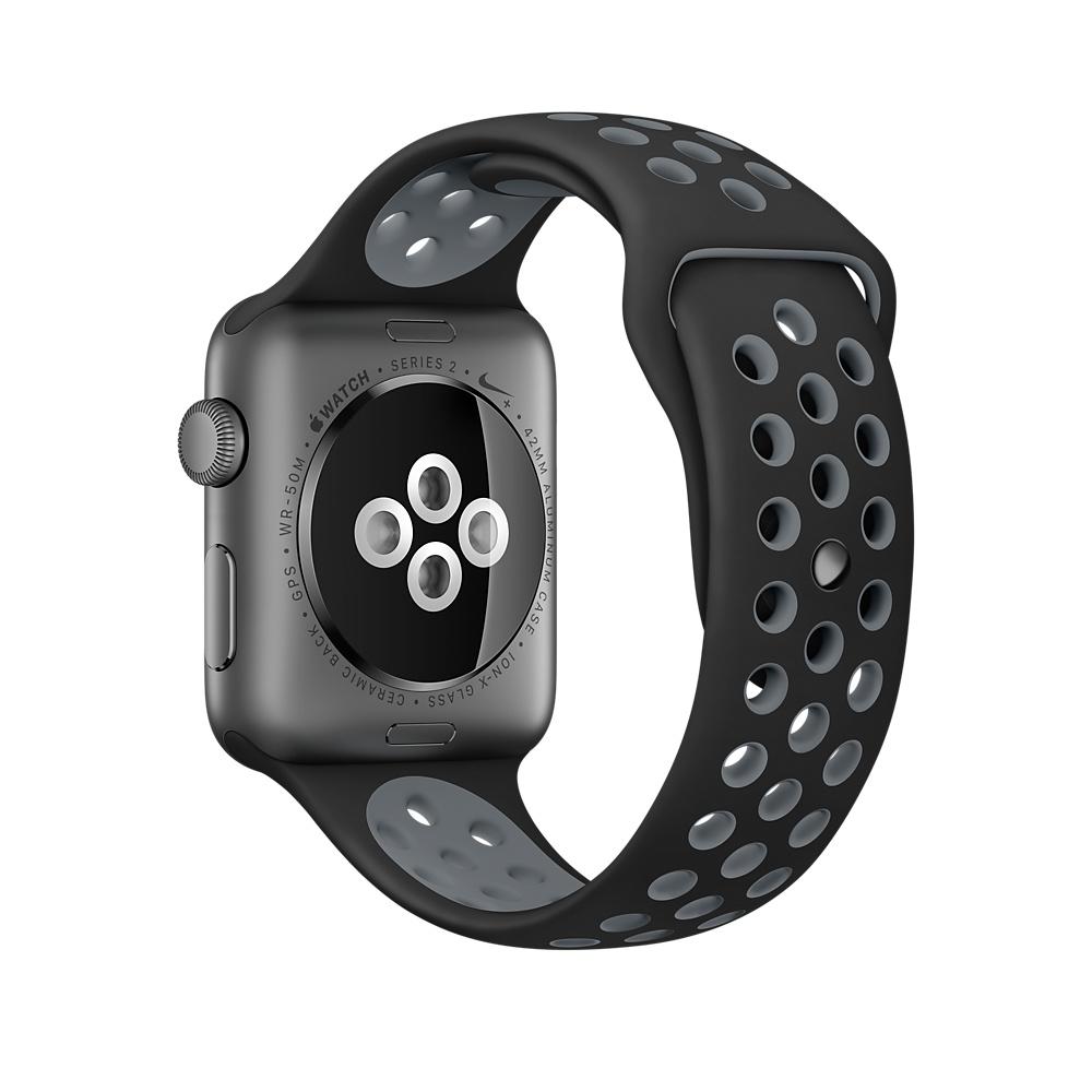 profundidad primero Bosque Comprar Apple Watch Nike+ 38mm Caja Aluminio en Gris Espacial y Correa Nike  Sport Negra/Gris Azulado | Macnificos