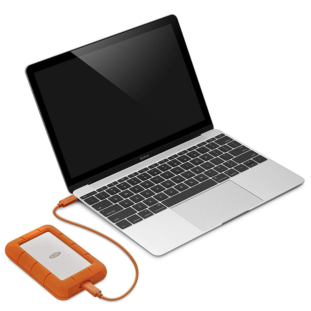 Disco duro portátil Rugged con USB-C y de 5 TB de LaCie - Apple (ES)
